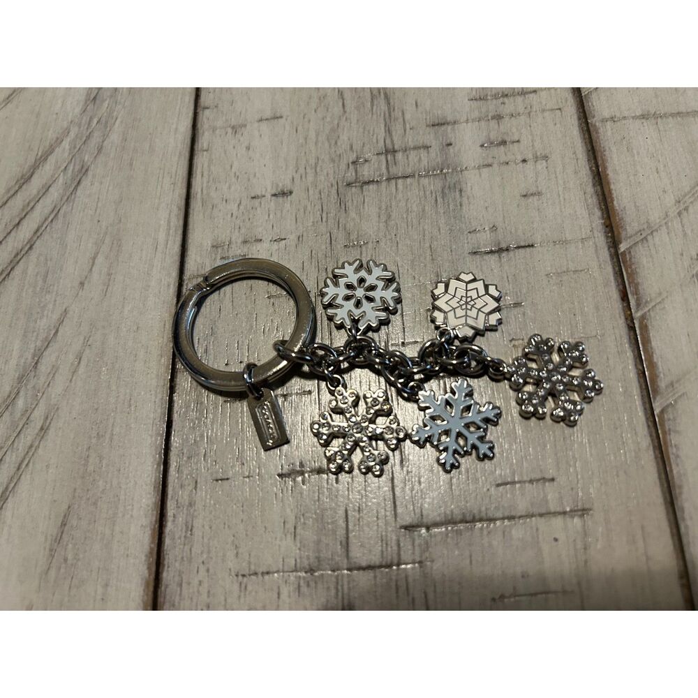 Coach Snowflake Charm NWOT